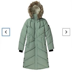 Roxy Ellie Waterproof Longline Puffer Jacket